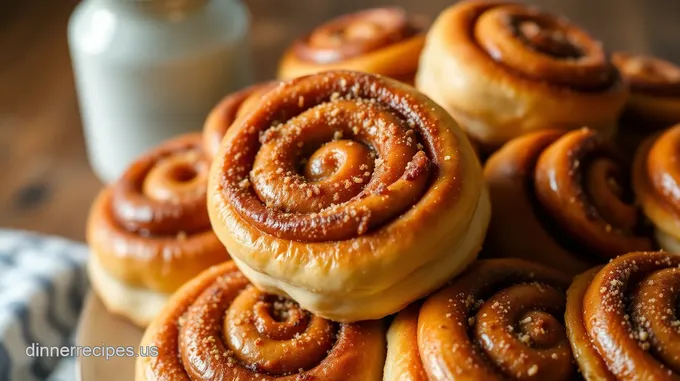 Soft Cinnamon Buns with Cream Cheese Glaze