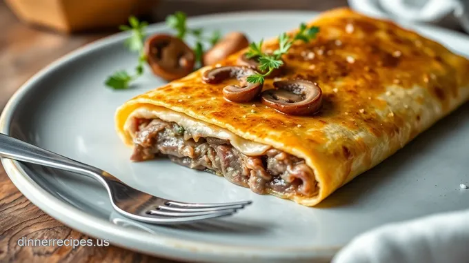 Beef Wellington Crepe Recipe