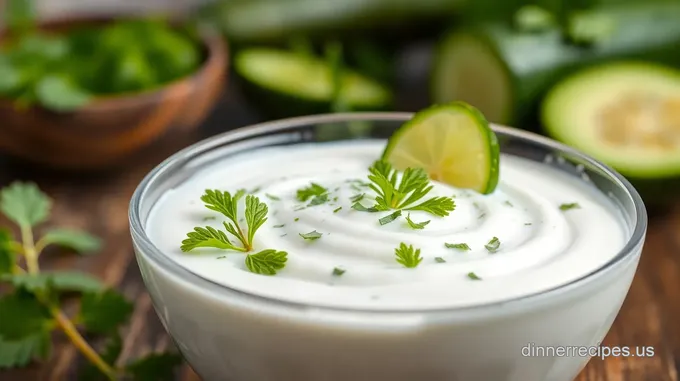 Creamy Herb-Infused Yogurt Drink
