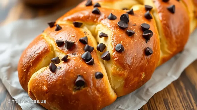 Braided Chocolate Chip Brioche Recipe