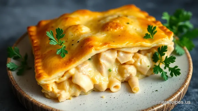 Cheesy Chicken Jalousie Recipe