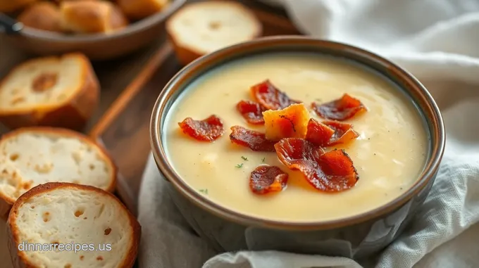 Slow Cooker Potato Soup with Crispy Bacon