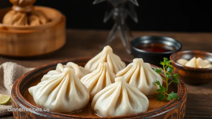 Steam Chicken Dumplings with Shrimp Flavor