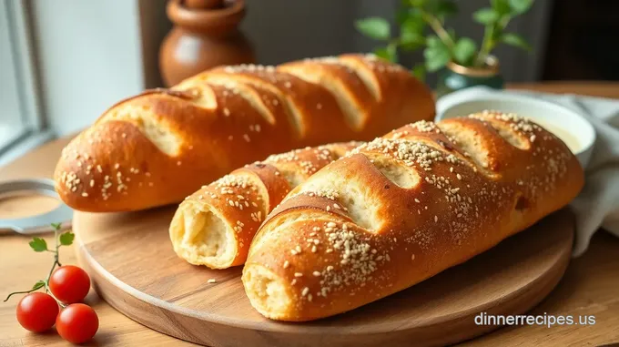 No Knead French Baguettes: Effortlessly Delicious!