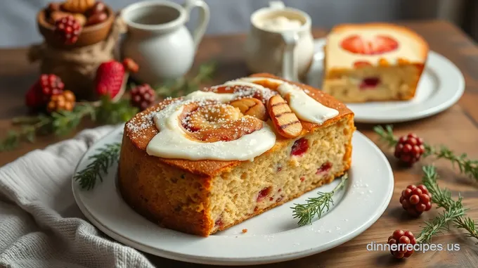 Bake Yogurt Fruitcake for Festive Gatherings