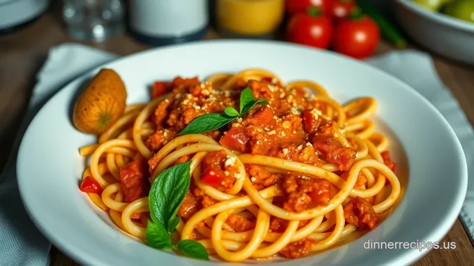 Fiery Rigatoni Arrabbiata