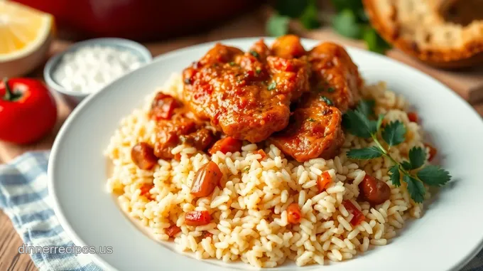 One-Pot Spanish Chicken with Flavorful Rice