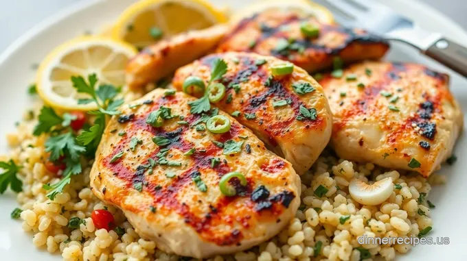 Old Ranch Road Grilled Chicken with Herb Quinoa Salad
