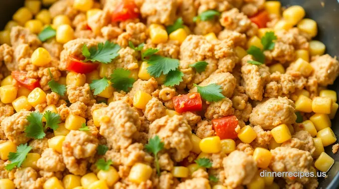 Ground Chicken Mexican Corn Recipe