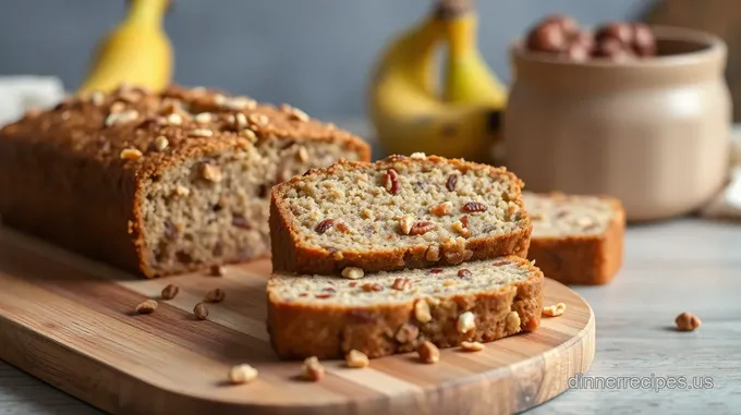 Irresistibly Moist Banana Nut Bread