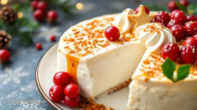 No-Bake Cheesecake with a Warm Spice Twist