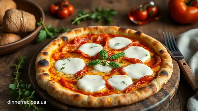 Bake Prosciutto Burrata Pizza with Honey