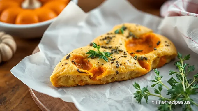 Bake Pumpkin Focaccia with Fresh Herbs