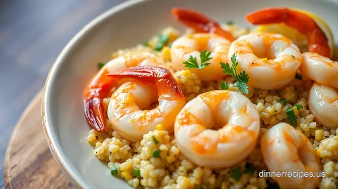 Quick Shrimp Delight with Lemon Zest
