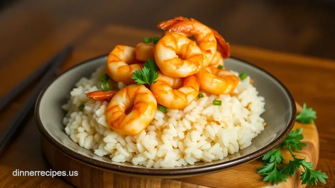 Quick Stir-Fry Shrimp with Chewy Rice Cakes