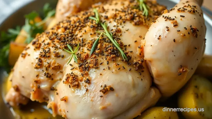 Steve’s Signature Herb-Crusted Roast Chicken