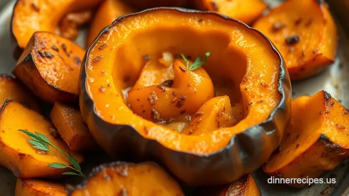 Sweet Spiced Roasted Pumpkin