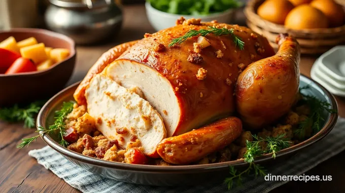 Roasted Turkey with Classic Stuffing