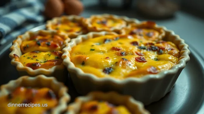 Savory Mini Quiches: A Just a Little Bite Recipe