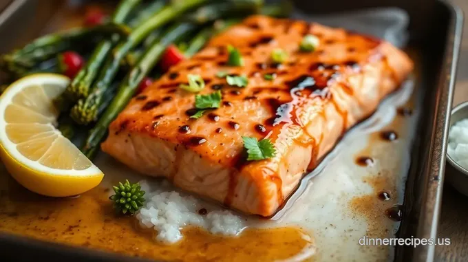 Sheet Pan Salmon with Miso Glaze in 30 Minutes