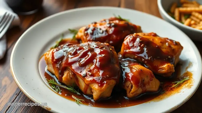 Savory Baked Chicken Thighs with Soy Glaze