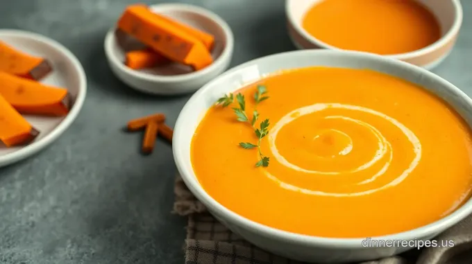 Smooth Sweet Potato Soup: A Cozy Vegan Delight