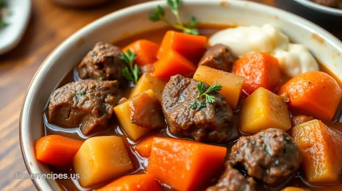 Rustic Cabin Beef Stew
