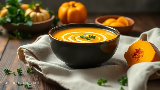 Creamy Simmered Butternut Squash Soup - Healthy Delight
