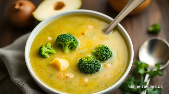 Quick & Creamy Stovetop Broccoli Soup
