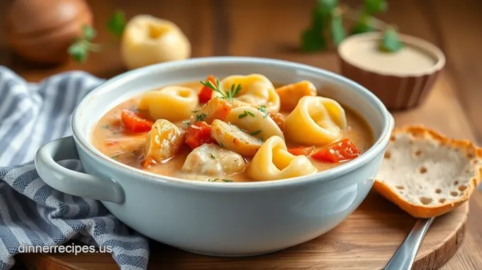 My Family’s Comforting Stovetop Tortellini Soup