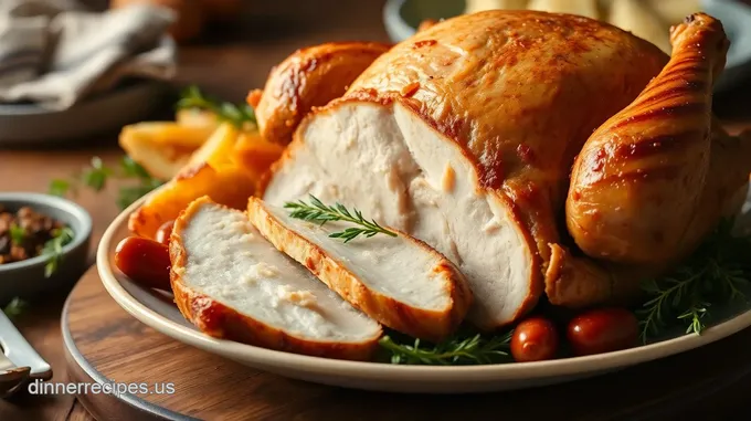 Roast Turkey with Crispy Skin & Juicy Meat