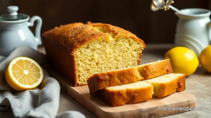 Bake Lemon Loaf: Moist & Zesty Delight